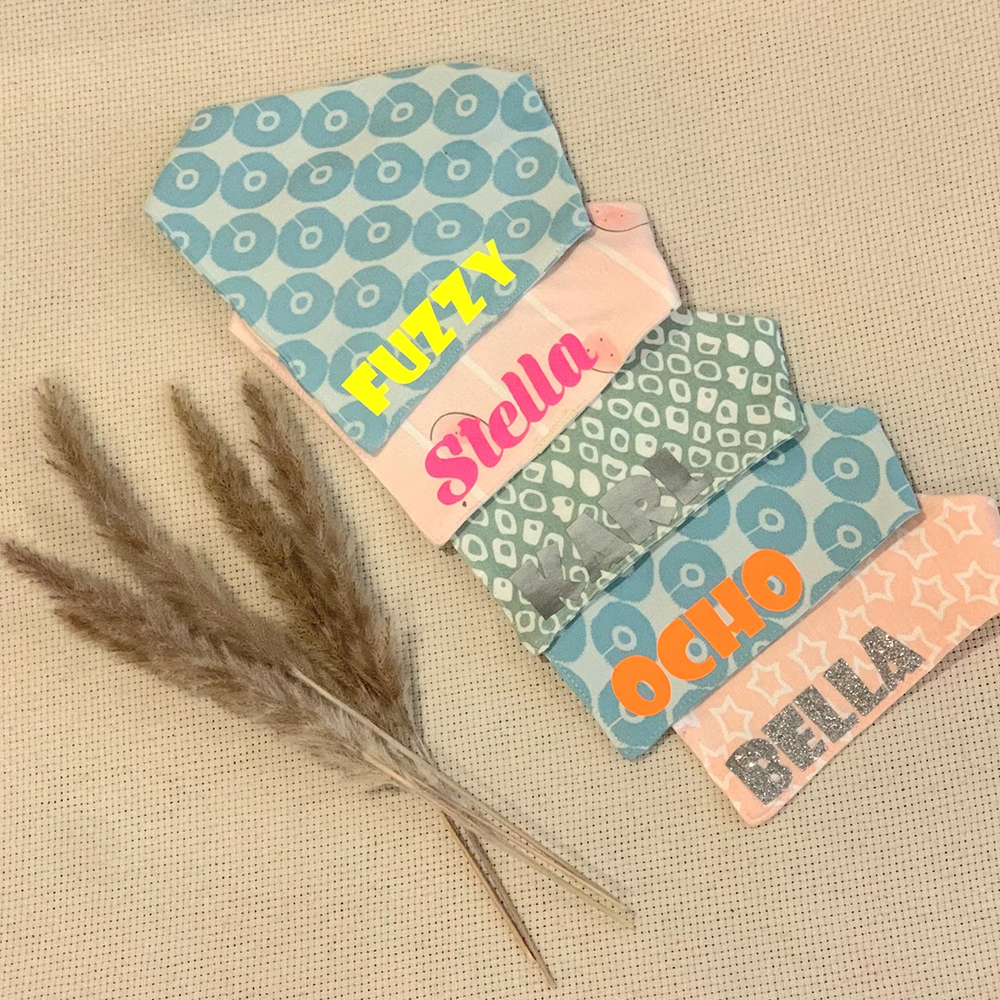 Blue Macaroon Bandana