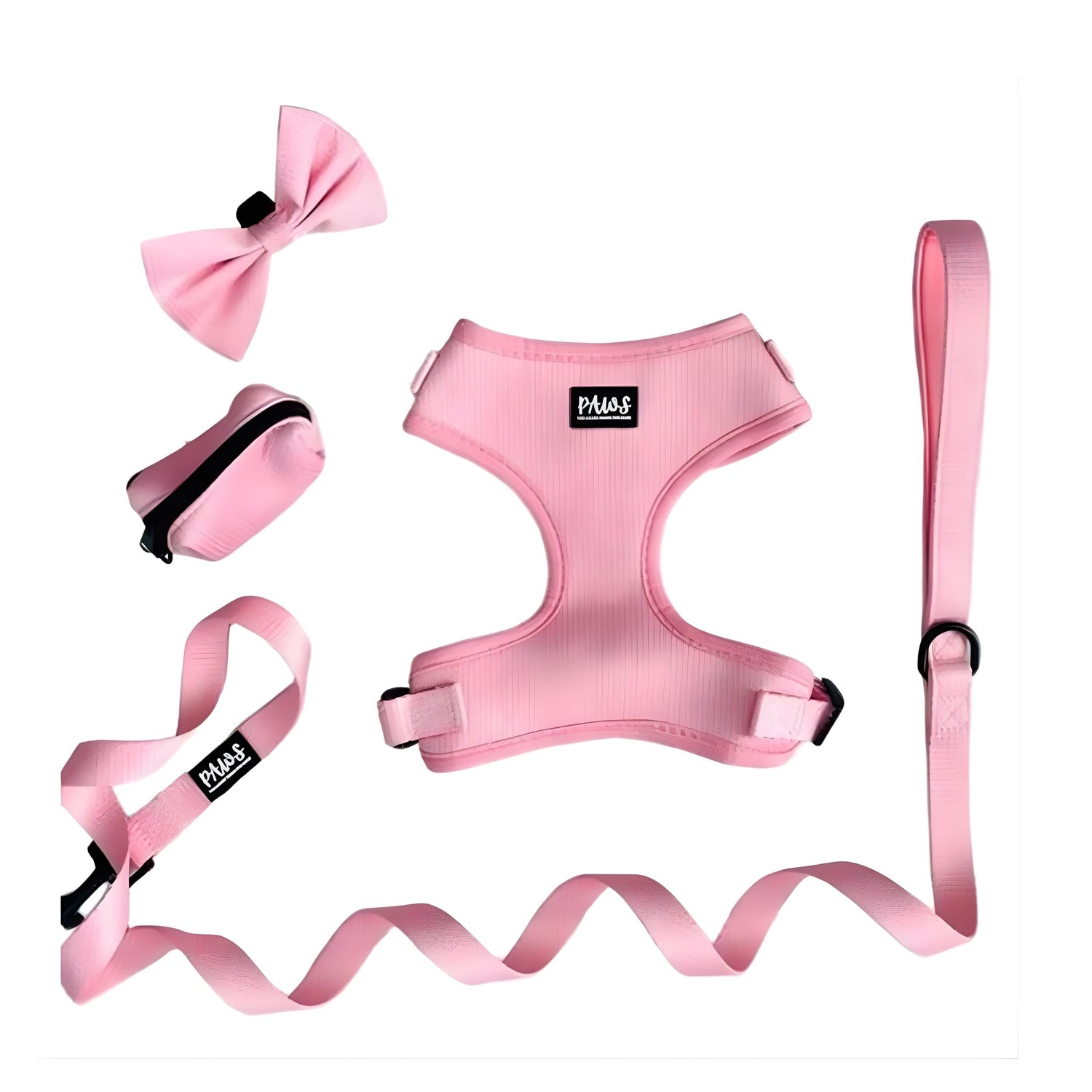 Essentials Collection - Pink Adjustable Harness Set