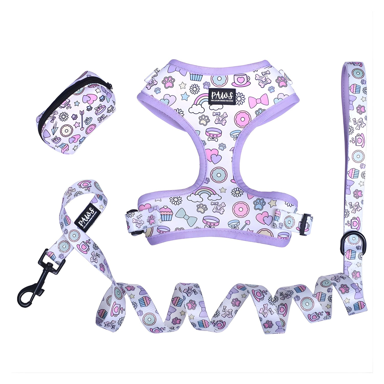 Little Charms Adjustable Harness Set (Purple)