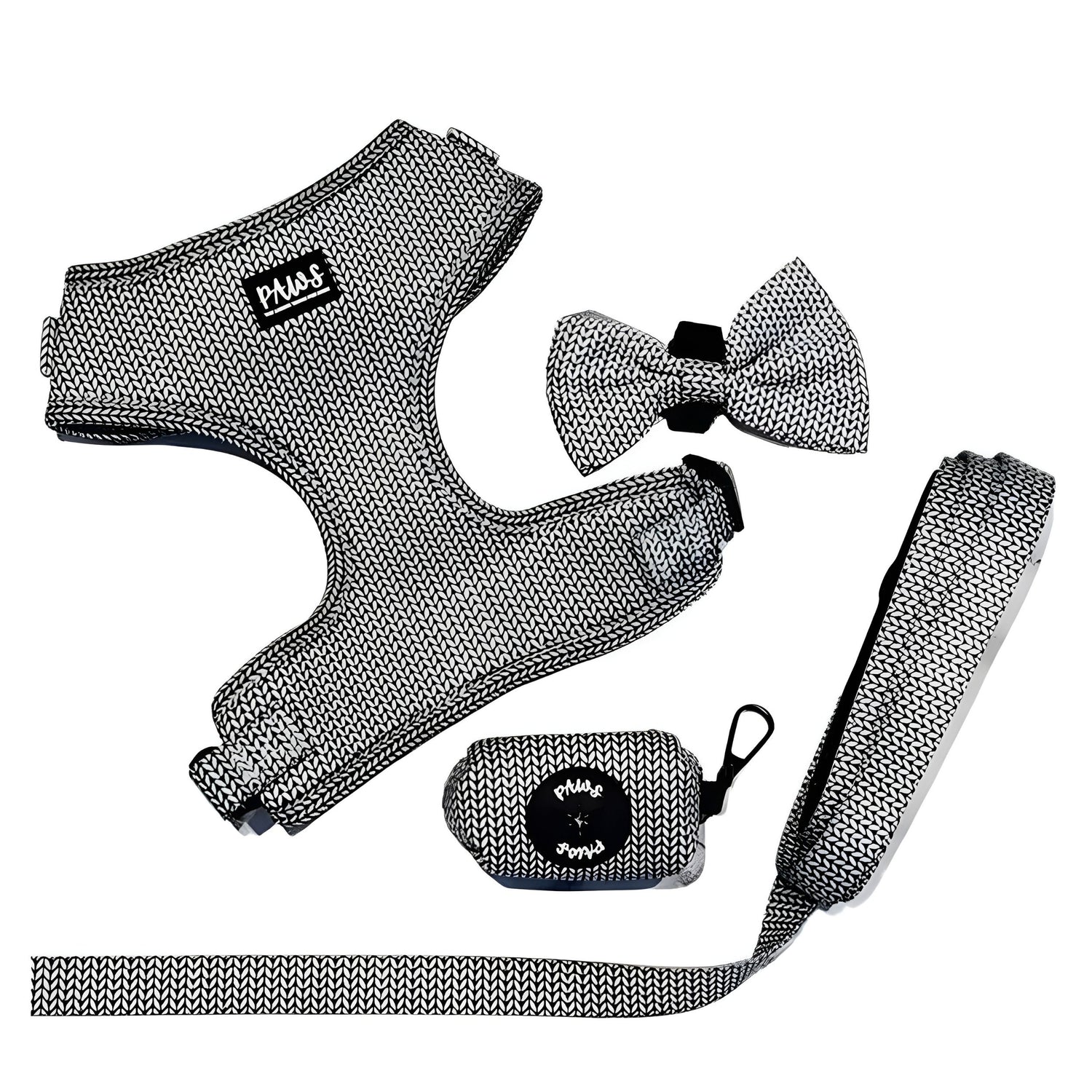 Essentials Collection - Monochrome Adjustable Harness Set