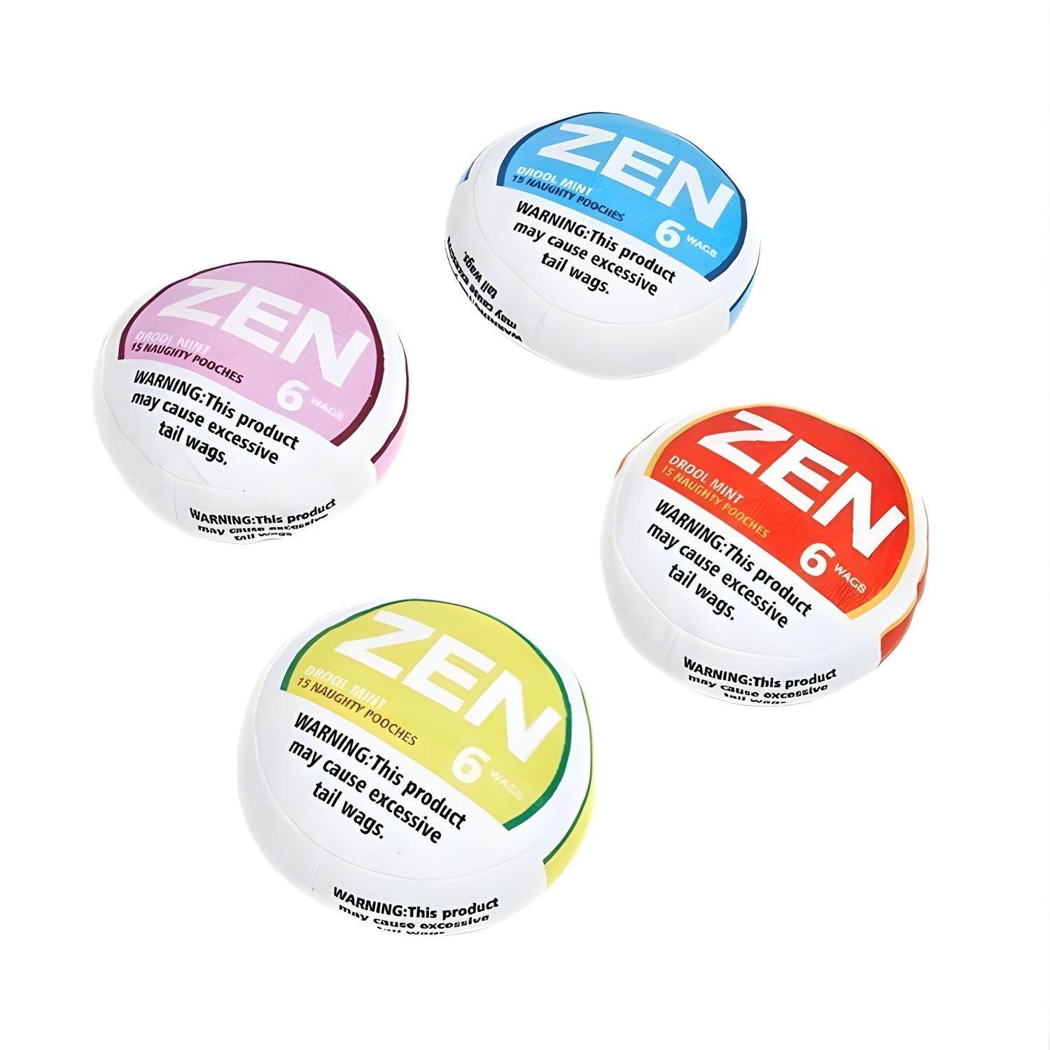 Cool Mint - Squeaky Plush Dog Toy