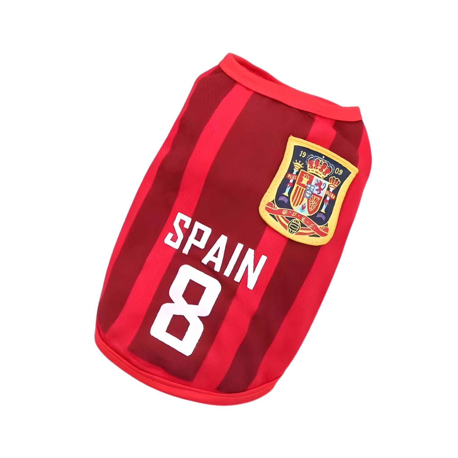Spain Dog Football Jersey – World Cup Edition