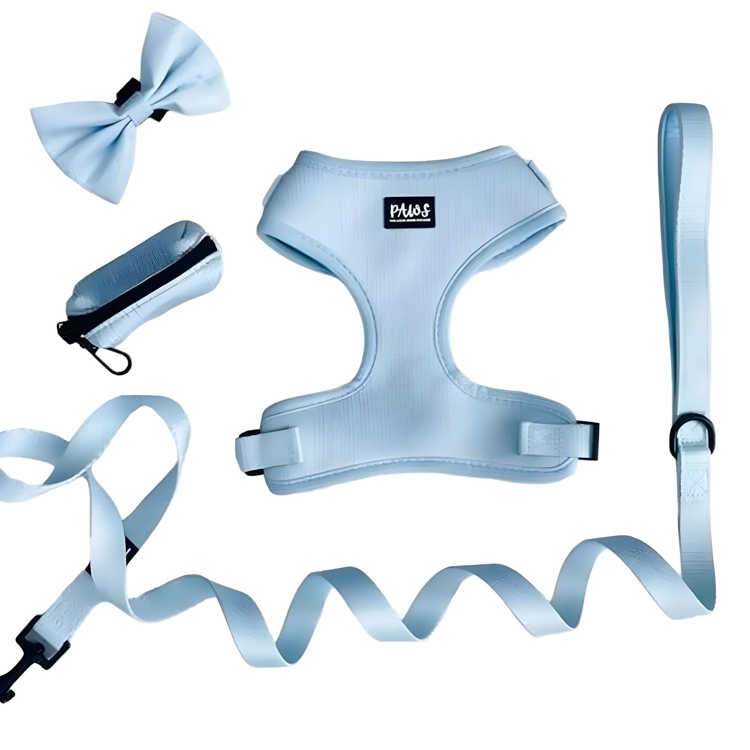 Essentials Collection - Pastel Blue Adjustable Harness Set