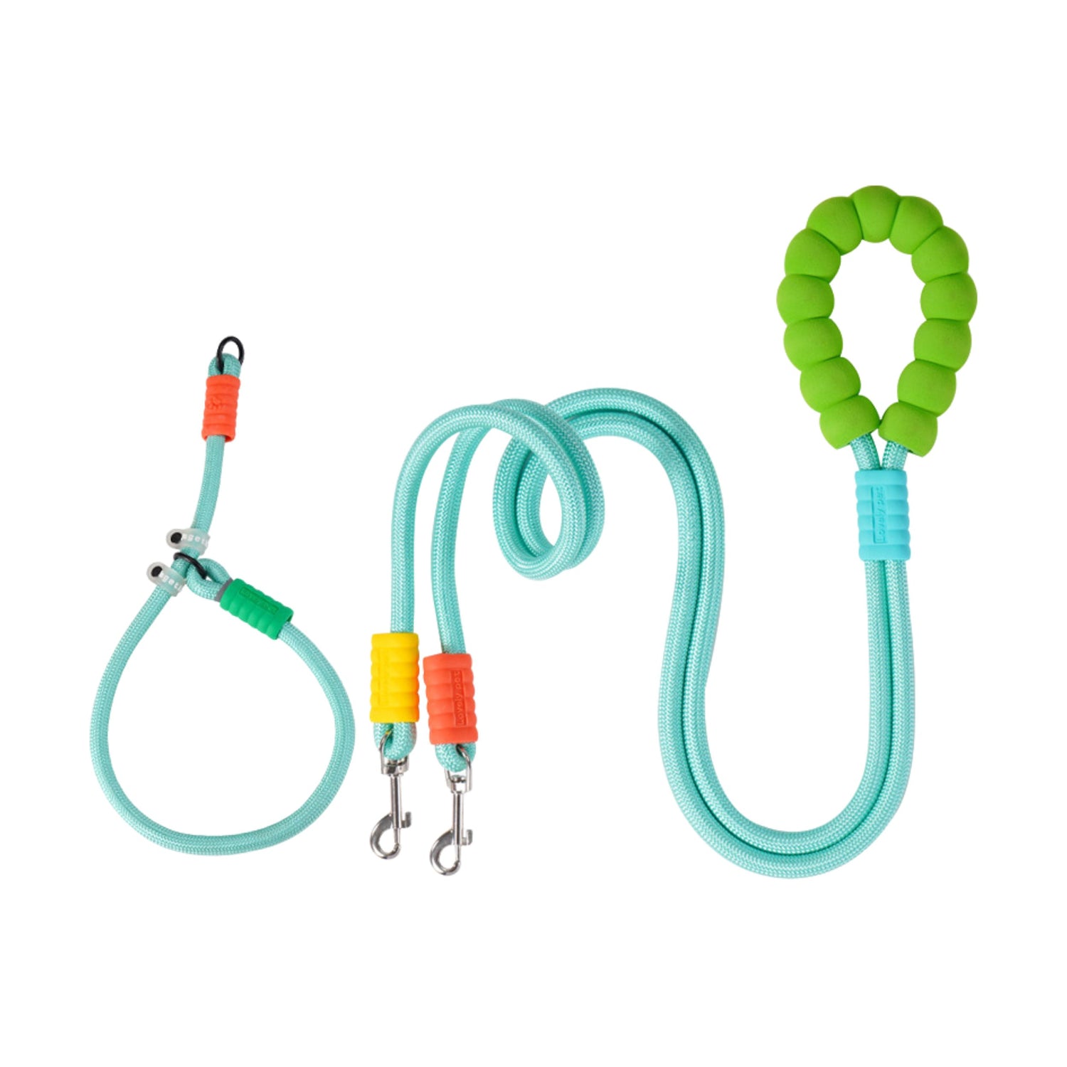 Mint Splash - Bubble Leash & Slip Collar