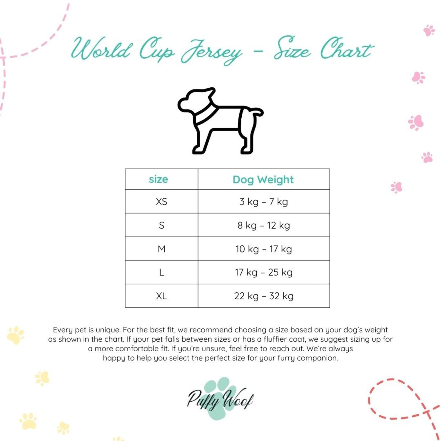 Argentina Dog Football Jersey – World Cup Edition