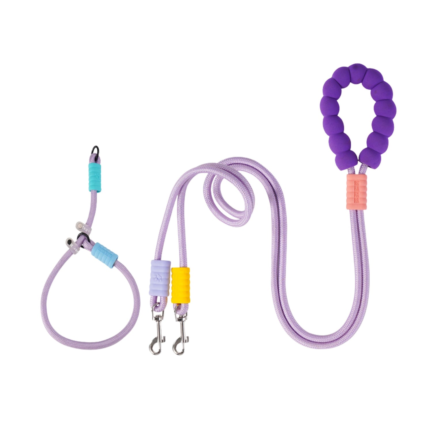 Lavender Pop - Bubble Leash & Slip Leash