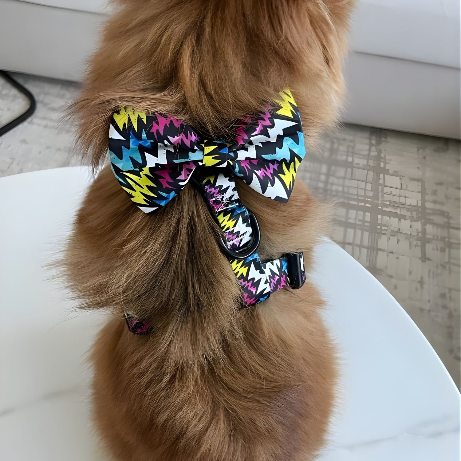 Laika Pup Art Bowtie