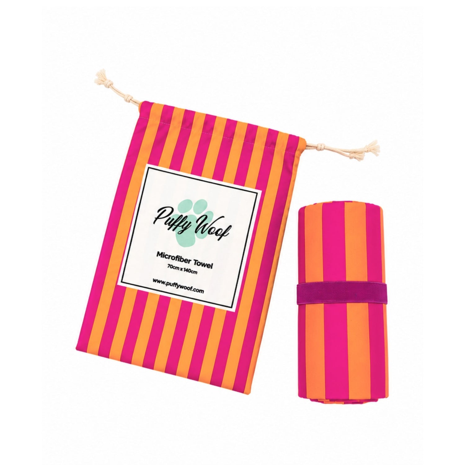 Sea You at Towel Time Microfiber Pet Towel
