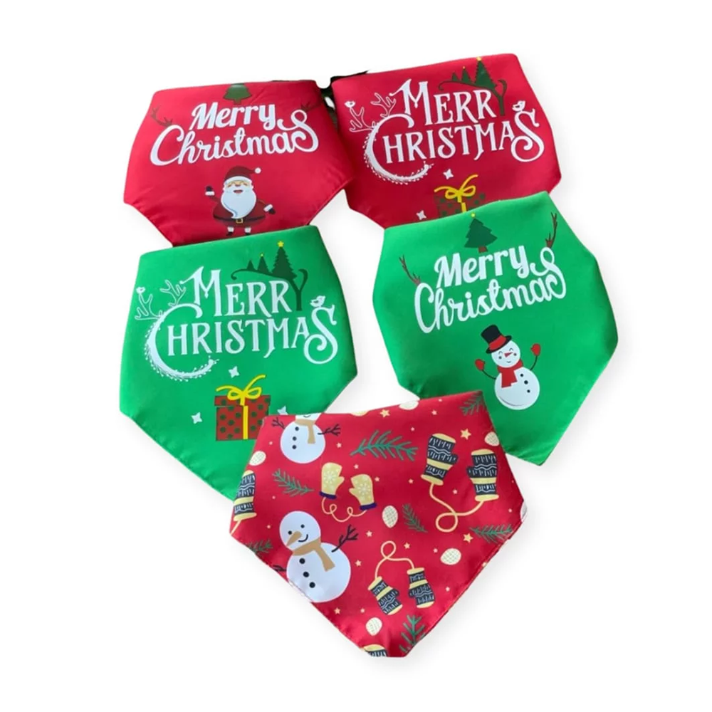 Festive Christmas Bandanas