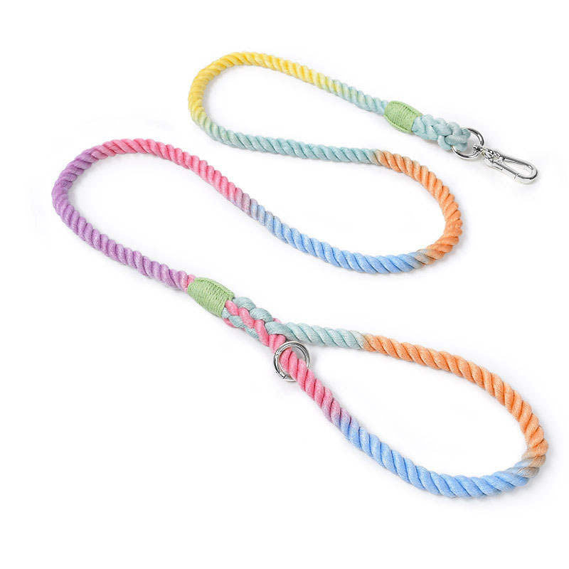 Rope Leash - Rainbow Moonlight