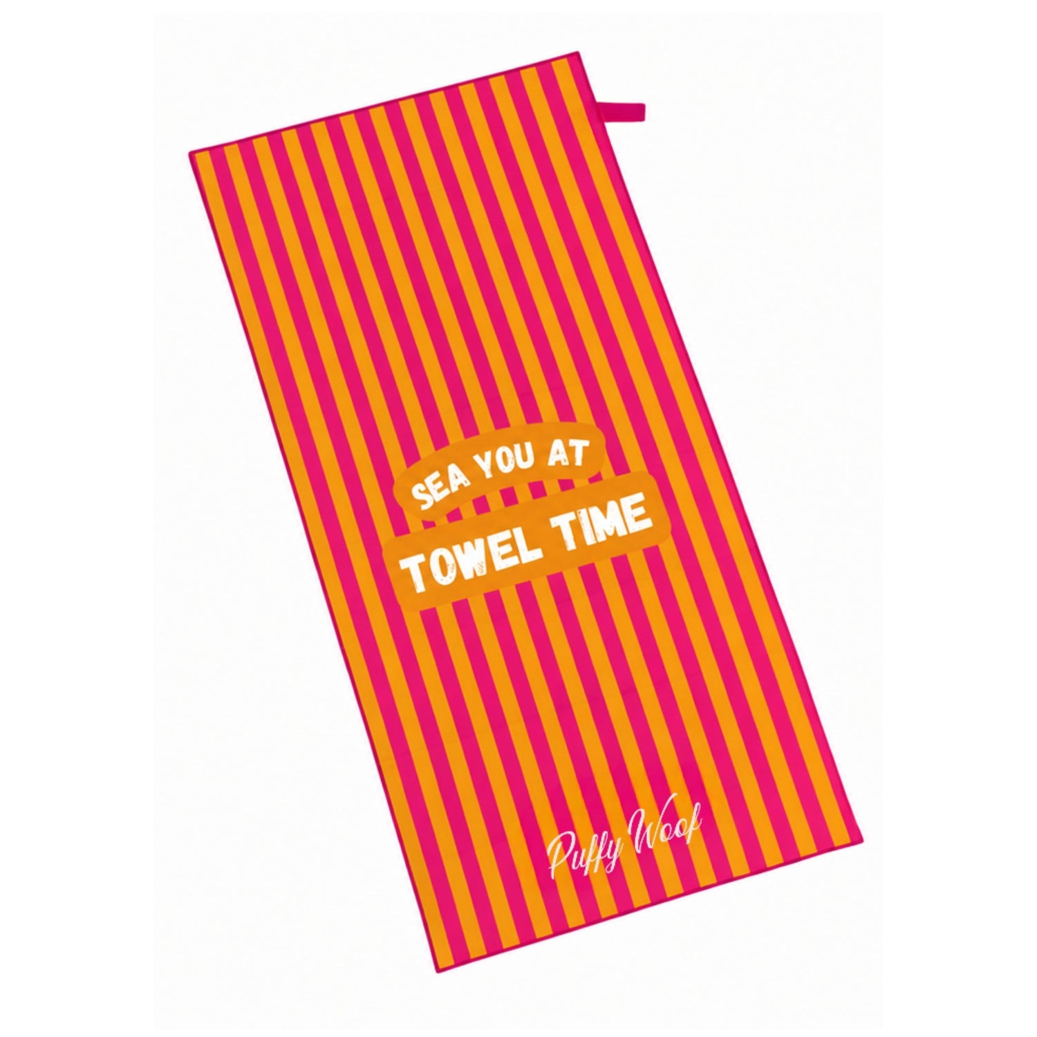 Sea You at Towel Time Microfiber Pet Towel
