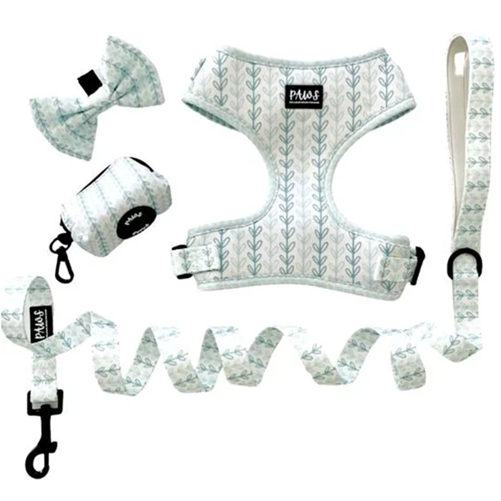 Blue Vines Adjustable Harness Set