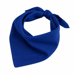 Dark Royal Navy Blue Dog Bandana for Pets in Dubai, UAE | Puffy Woof