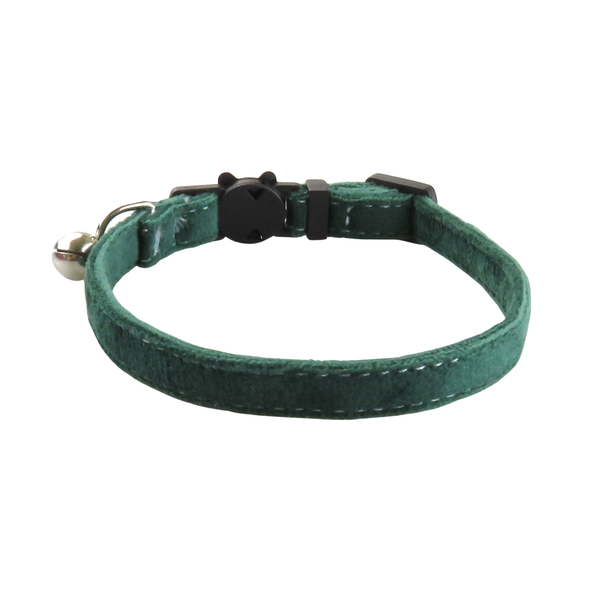 Dark Green Cat Collar by Puffy Woof