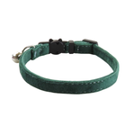 Dark Green Cat Collar by Puffy Woof