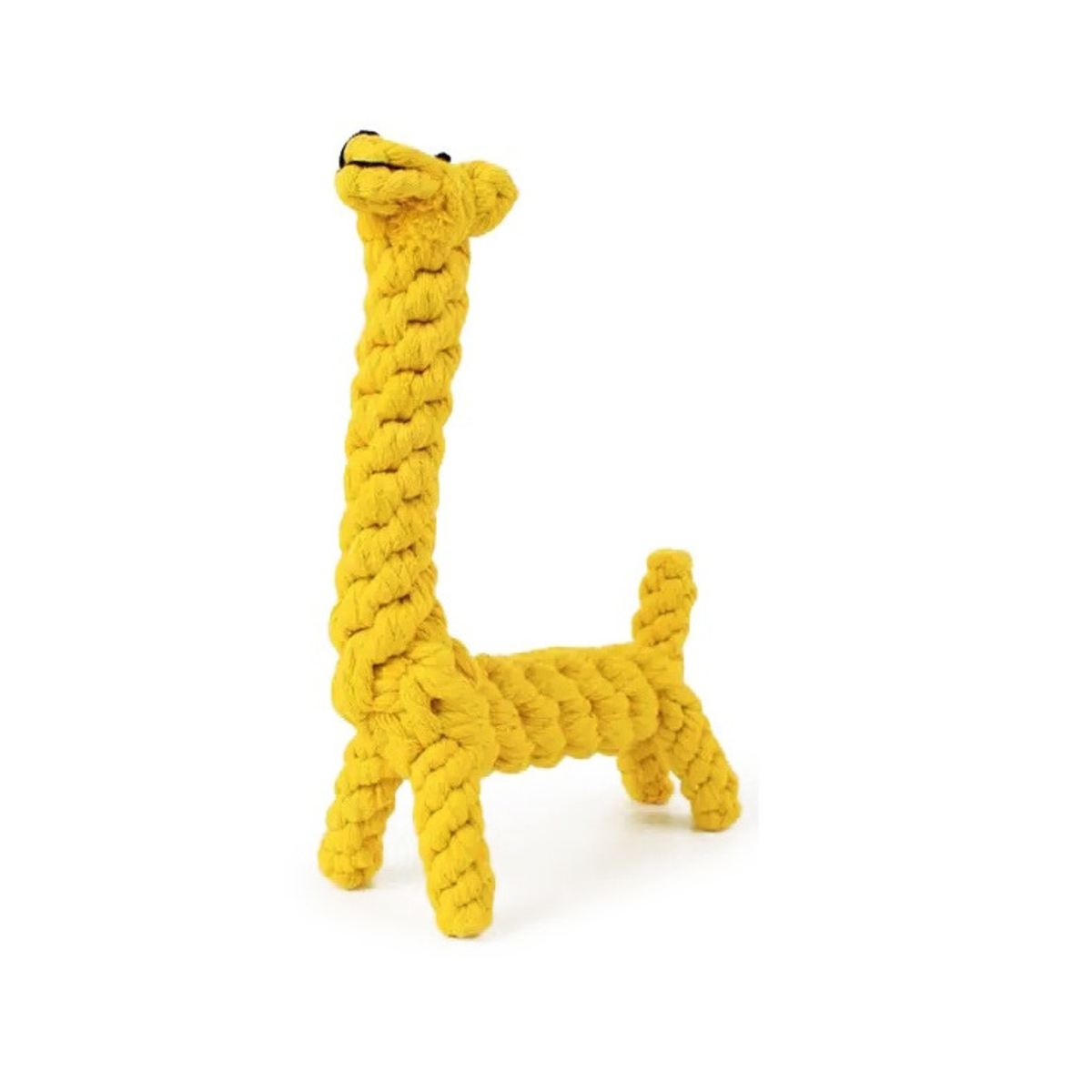 Dog Toy Giraffe Shape Cotton Rope Toys by Puffy Woof
