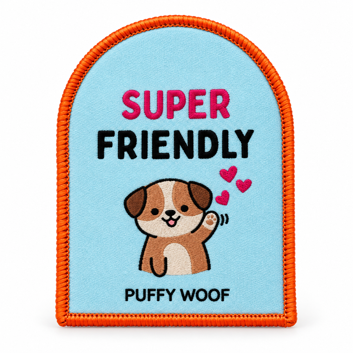 Super Friendly — Velcro Leash Patch