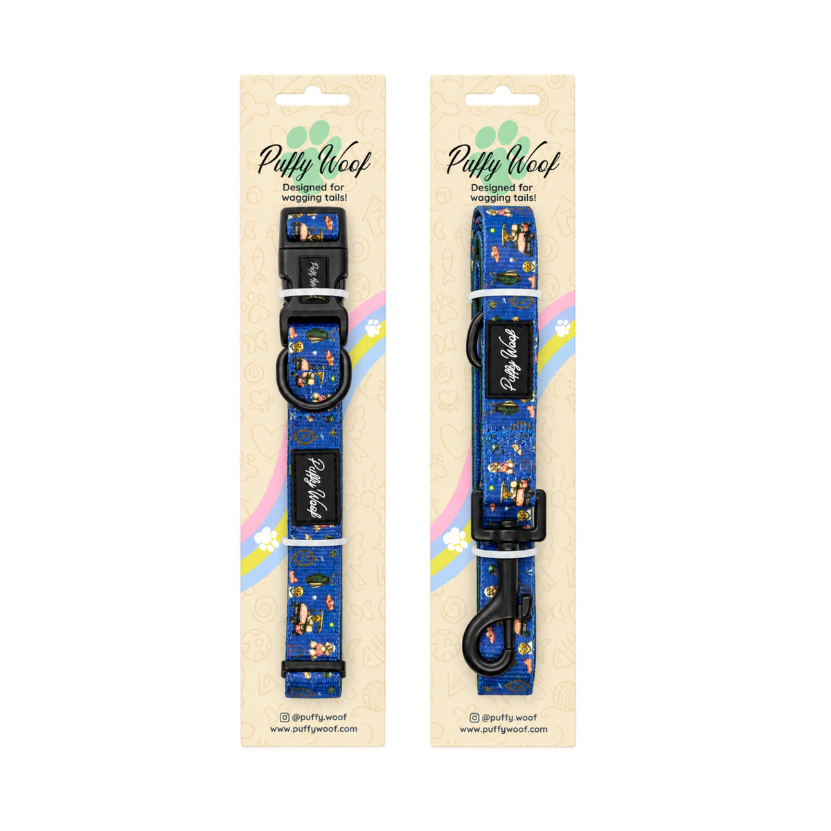 The Members Club - Adjustable Collar & Leash Set