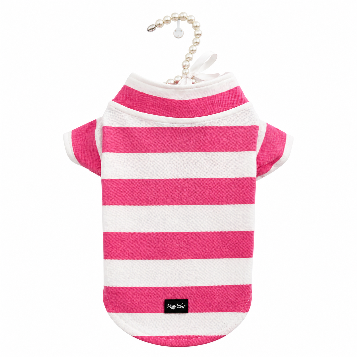 Pluto Sailor Polo Tee - 	Pink
