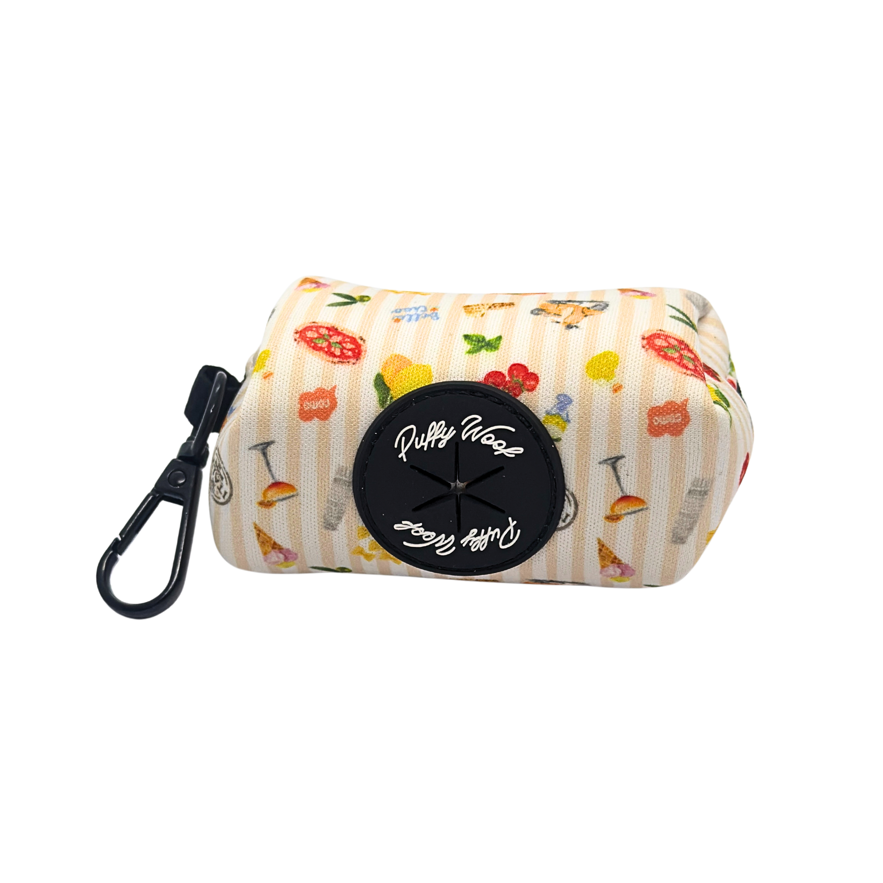 Puffy woof printed poo bag for Pets