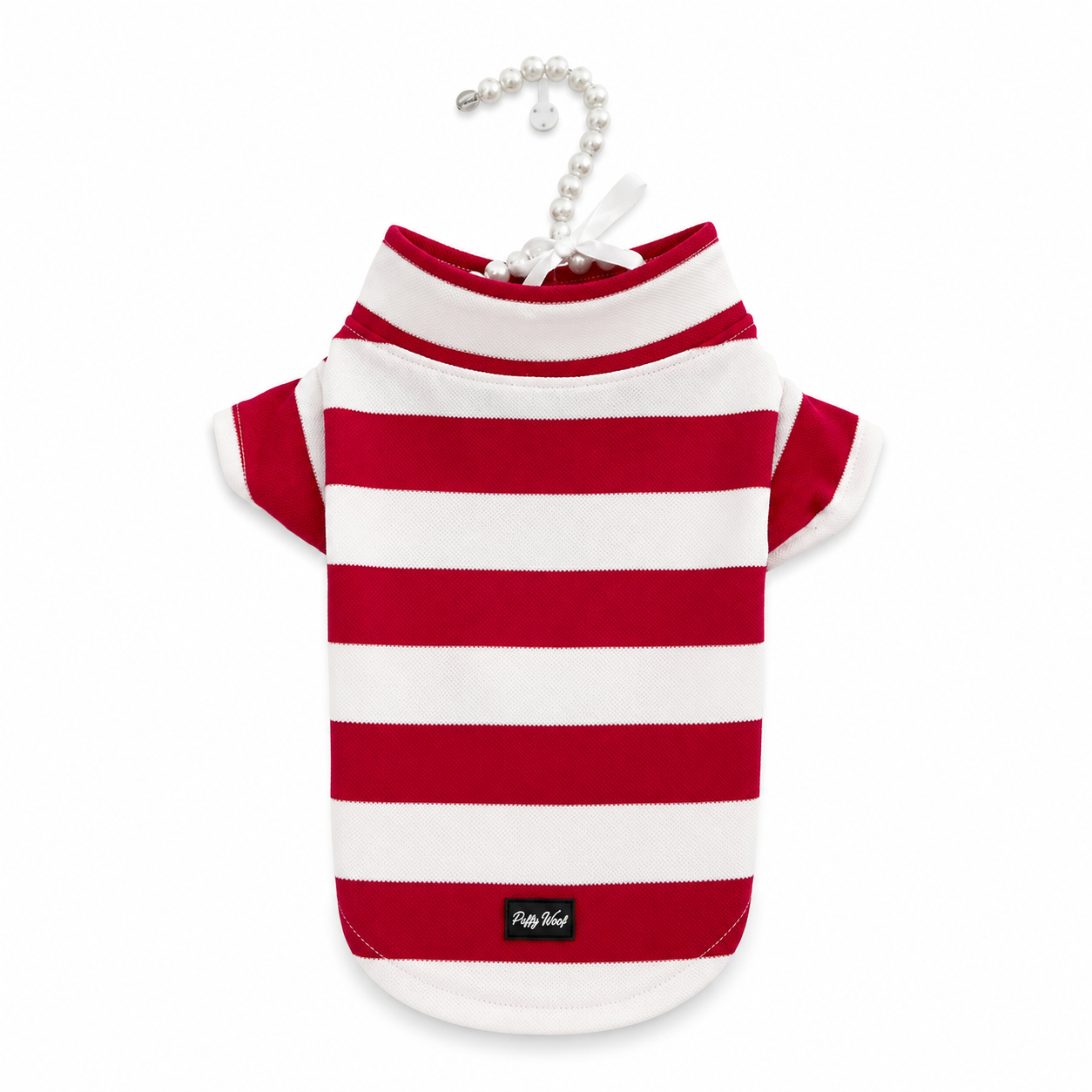 Pluto Sailor Polo Tee - 	Red