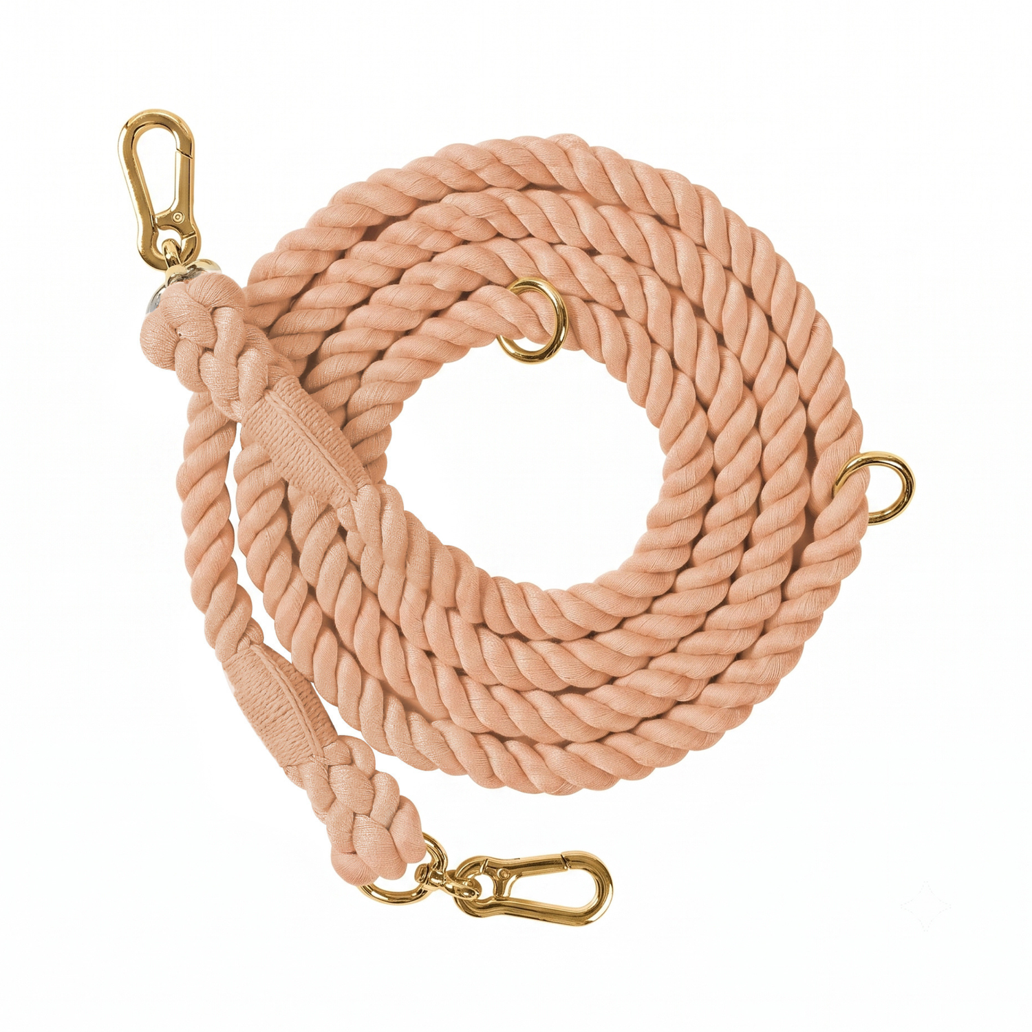 Rope leash for dogs with premium metal hardware for secure pet walking in the UAE