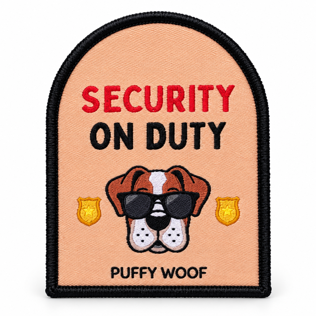 Security on Duty — Velcro Leash Patch