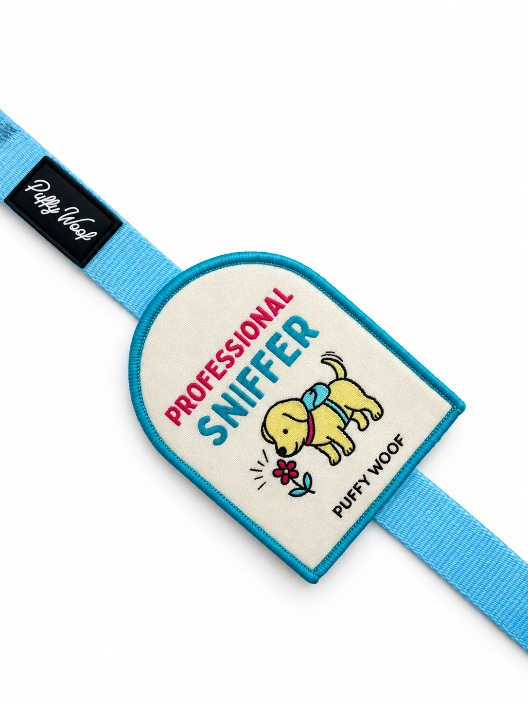Professional Sniffer — Velcro Leash Patch by Puffy Woof, view 3