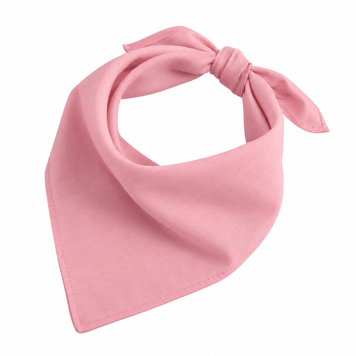 Solid Baby Pink Dog Bandana for Pets in Dubai, UAE | Puffy Woof