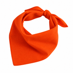 Tangerine Orange Dog Bandana for Pets in Dubai, UAE | Puffy Woof