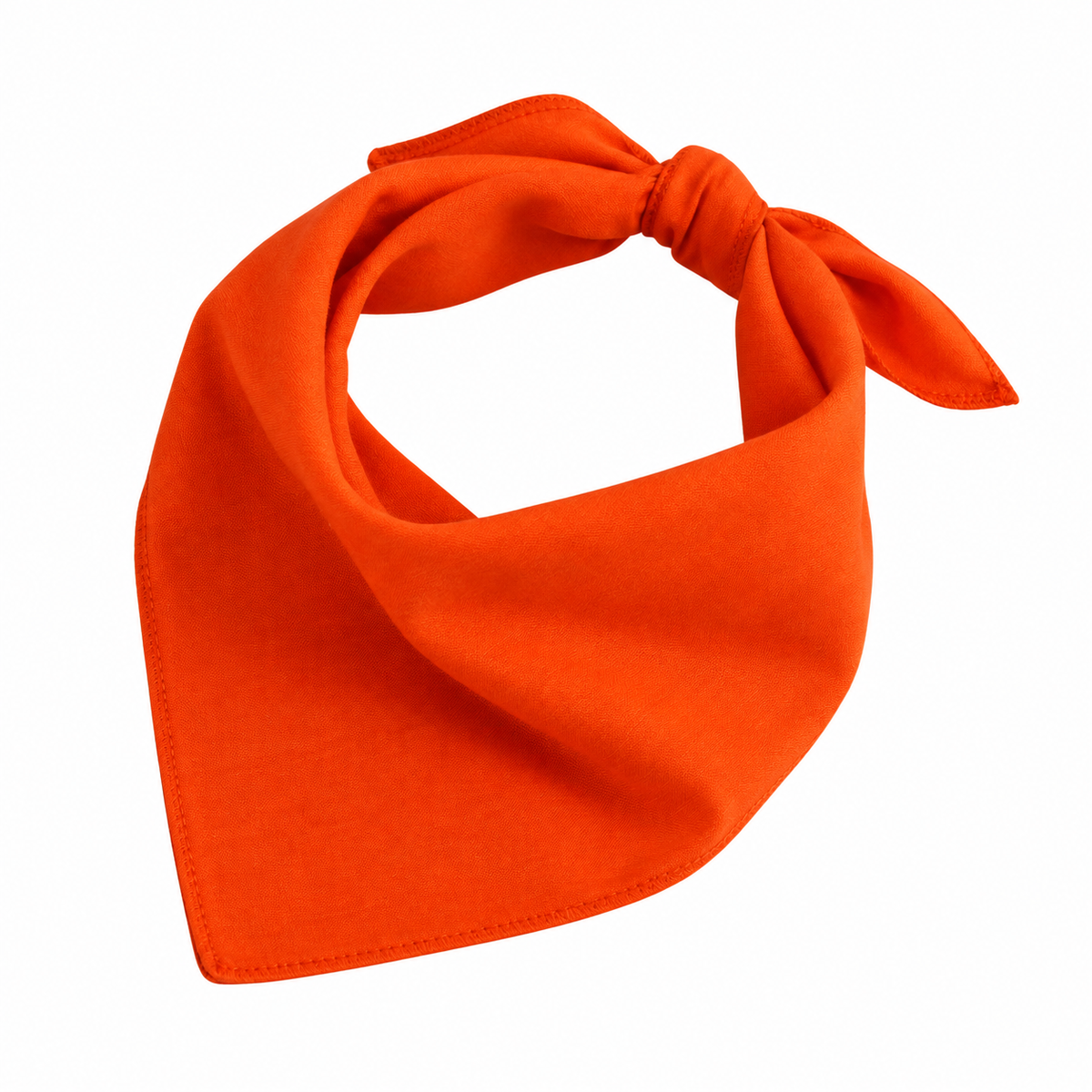 Tangerine Orange Dog Bandana for Pets in Dubai, UAE | Puffy Woof
