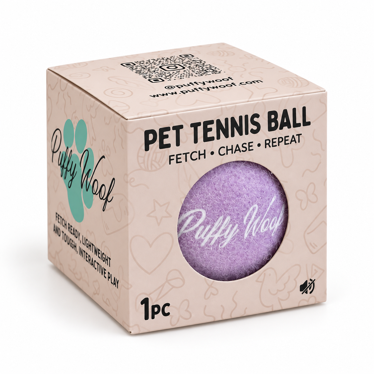 Colour Pop Tennis Ball – Lilac