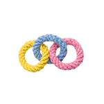 Triple Ring Rope Chew Toy for Dogs and Cats by Puffy Woof UAE