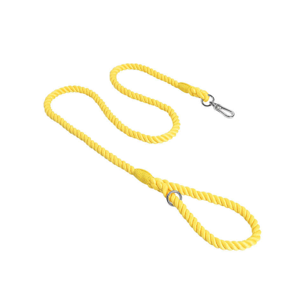 Rope Leash – Sunshine Yellow